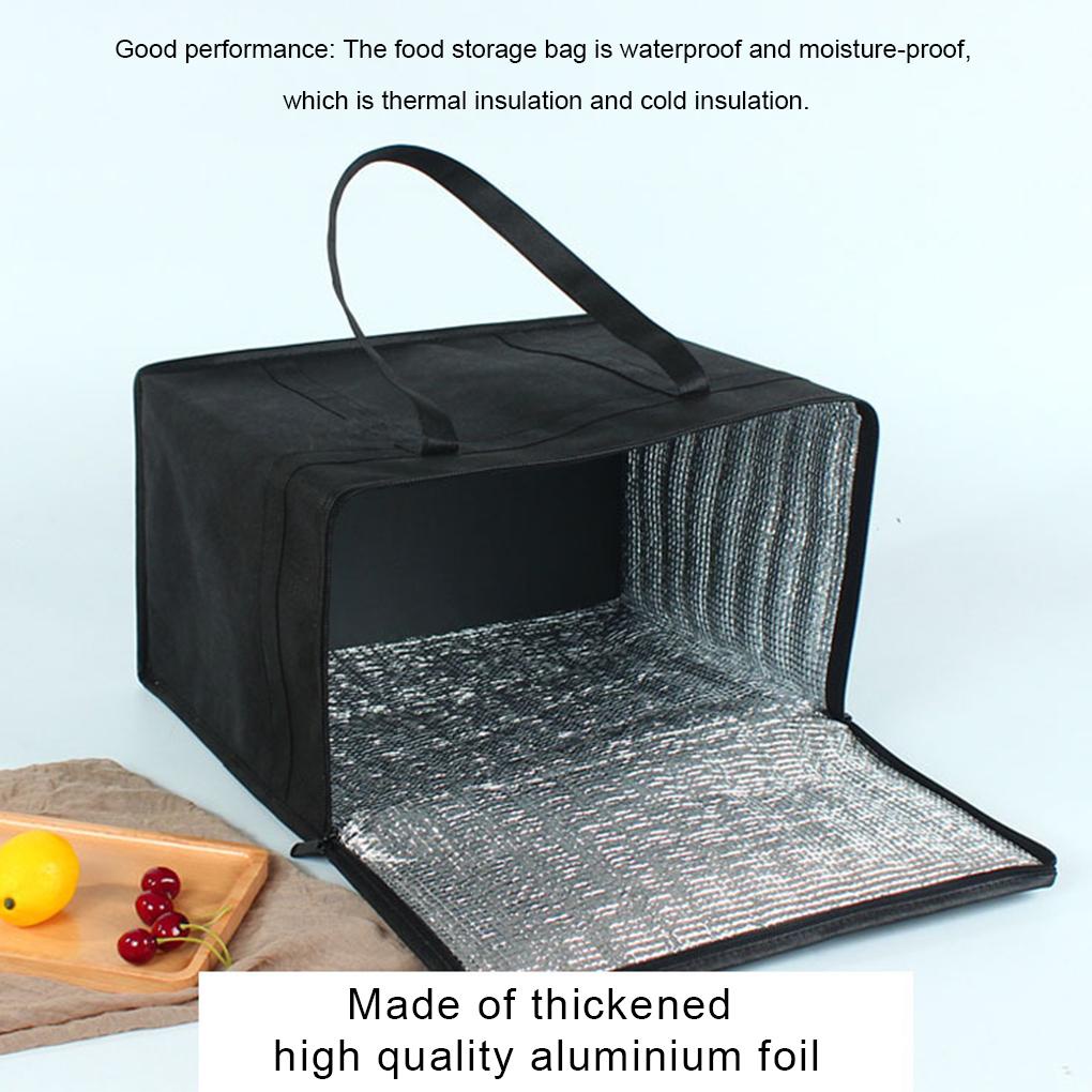 Túi Tote Cách Nhiệt Đựng Thực Phẩm Có Thể Gấp Gọn Tiện Dụng Mang Theo Du Lịch / Dã Ngoại