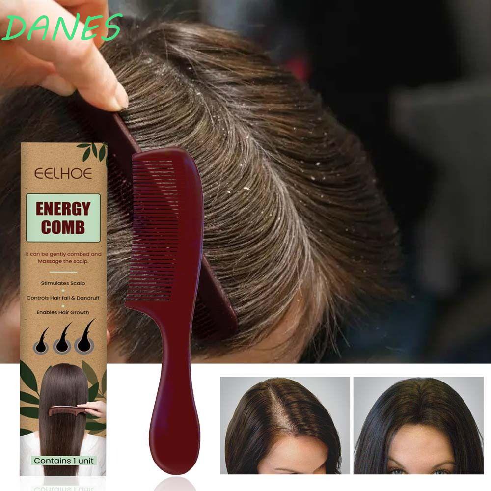 DANES Lược Chải Tóc Mát Xa Da Đầu Tạo Kiểu Thoải Mái Cho Người Lớn