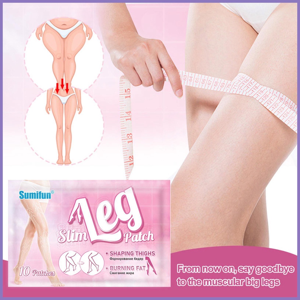 Bộ 10 Miếng Dán Giảm Cân Thoáng Khí Chống Cellulite & nota2vn Cho Nam Và Nữ