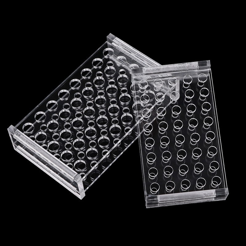 [Rangevoyage] Giá Đỡ Ống Nghiệm Trung Tâm Bằng Nhựa Trong Suốt Cho Phòng Thí Nghiệm [vn]