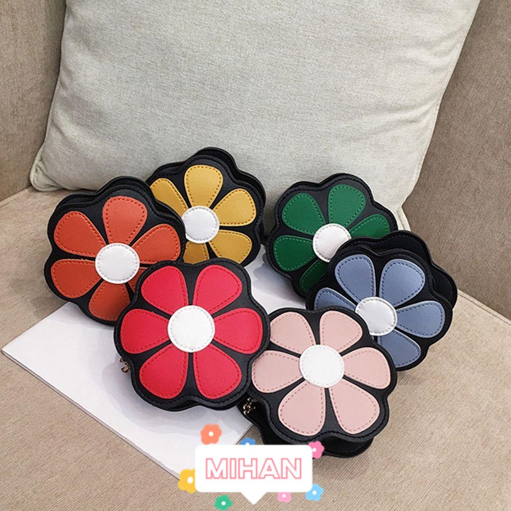 MIHAN1 Túi Đeo Chéo Hình Hoa Hướng Dương Xinh Xắn Thời Trang Cho Bé