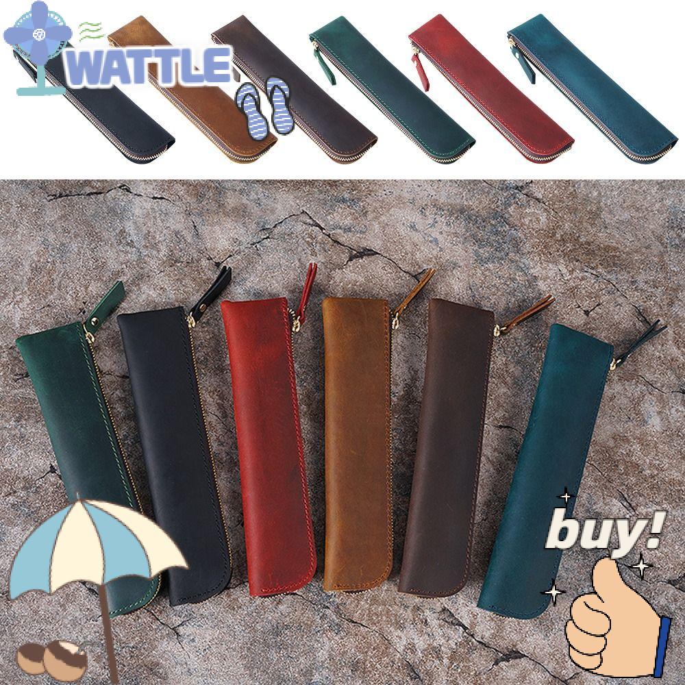 WTTLE Túi Đựng Bút Phong Cách Retro