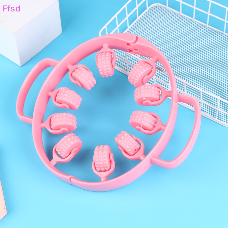 {Ffsd} Kẹp Mát Xa Chân Annular Bằng Nhựa Thư Giãn Ống Chân Khi Tập Yoga * Bán Chạy