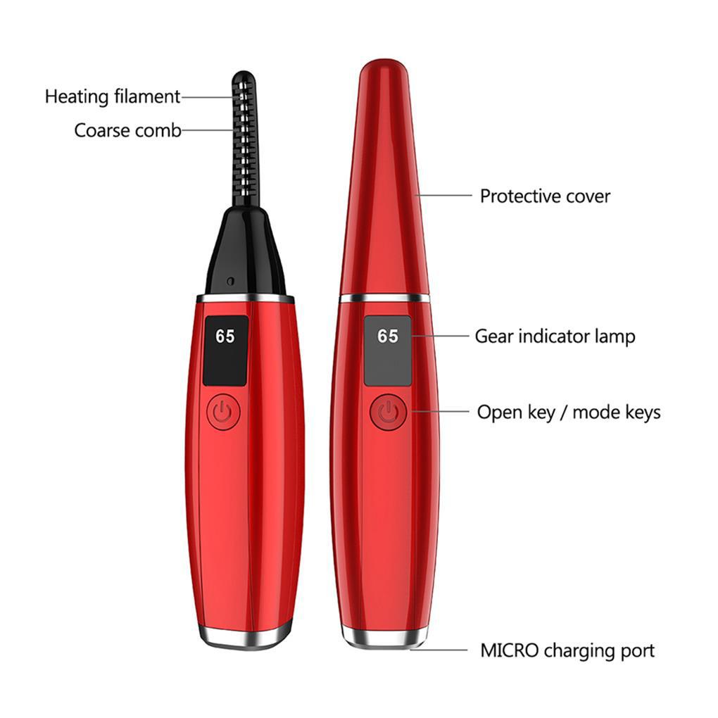 Dụng Cụ Uốn Lông Mi Bằng Điện Sạc USB