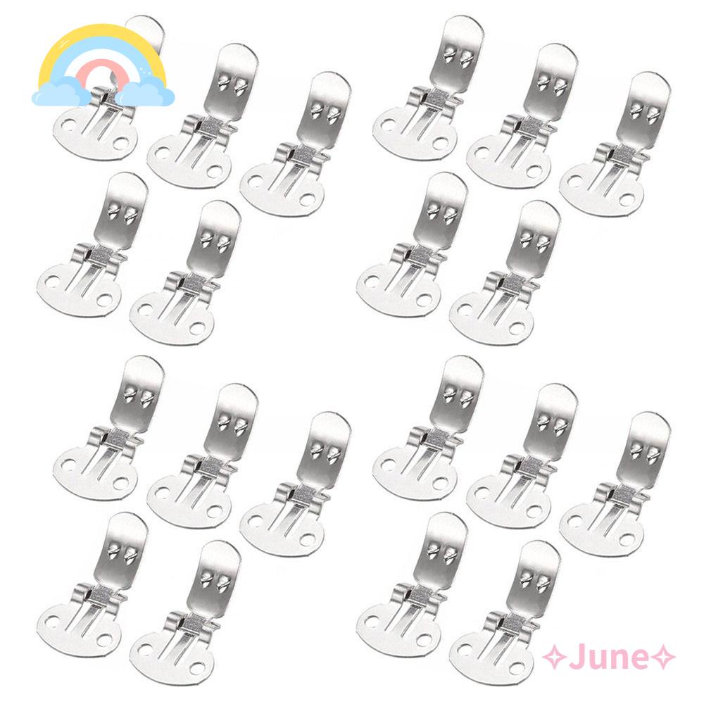 JUNE Set 20 Khóa Inox Đính Hoa Dùng Để Trang Trí Giày