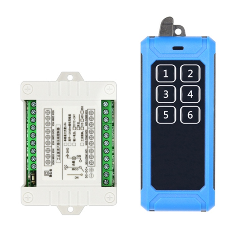 Rơ Le Điều Khiển Từ Xa Alli 315Mhz 433Mhz RF 12V-36V 6CH 6 Chiều