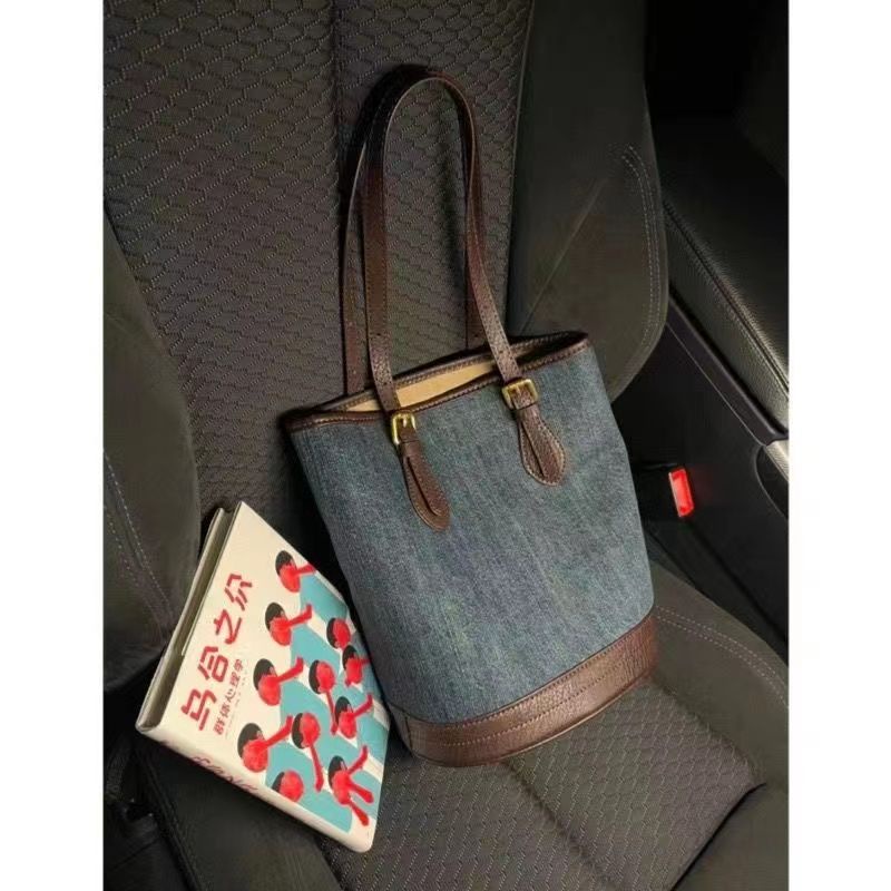 Túi Đeo Chéo Denim Phong Cách Retro Thời Trang Mới 2023 Cho Nữ