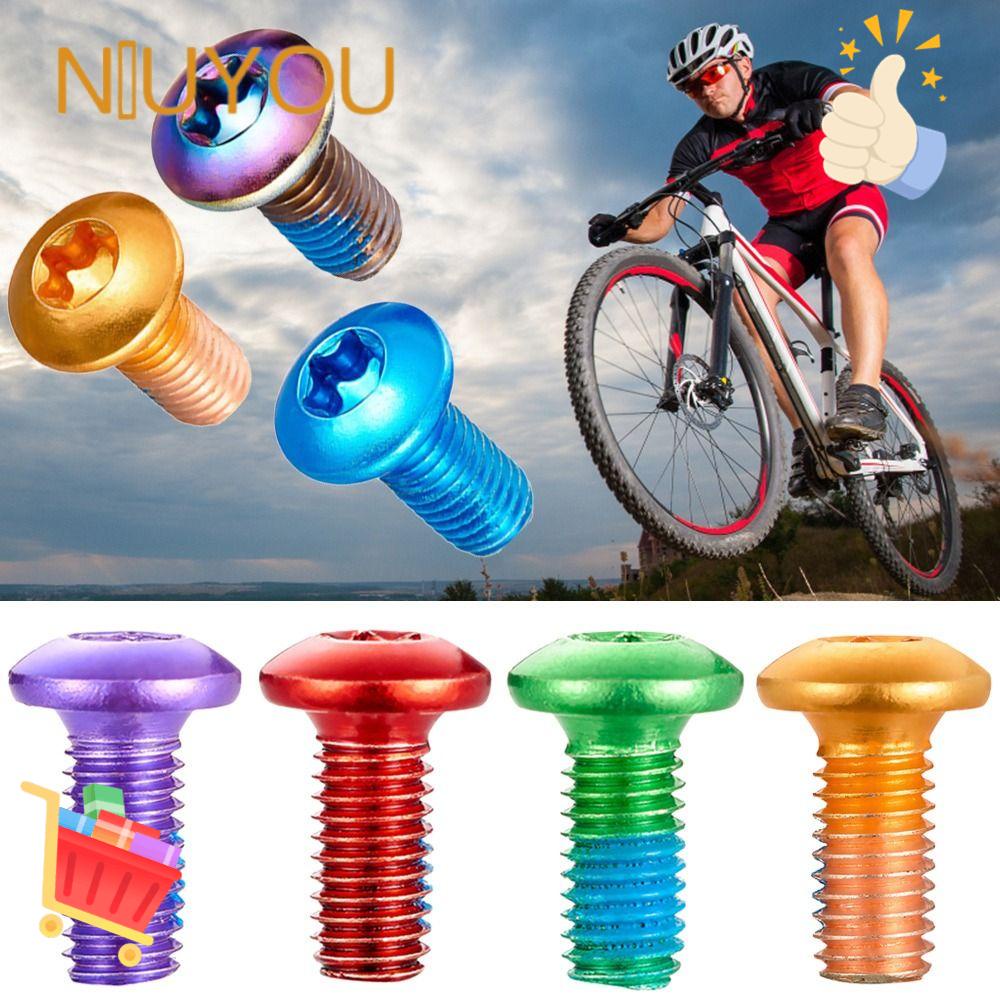 NIUYOU Set 12 Bu Lông Đĩa Phanh Bằng Thép Không Gỉ Chất Lượng Cao