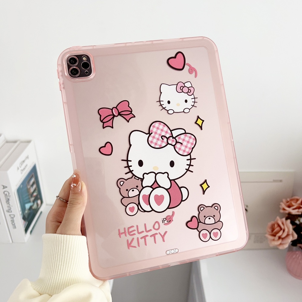 Ốp Máy Tính Bảng Mềm Hình Melody Và Kitty Cho IPad Mini 4 5 6 IPad 5 6 7 8 9 Air 3 4 5 10.9 "IPad 10.2" Pro 11 2020 2021 2022