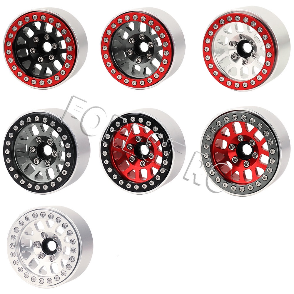 Set 4 Vành Bánh Xe 1.9 Inch Bằng Hợp Kim Nhôm Cho TRX4 TRX6 Axial SCX10 III AXI03007 GRT EX86190 Tỉ Lệ 1 / 10