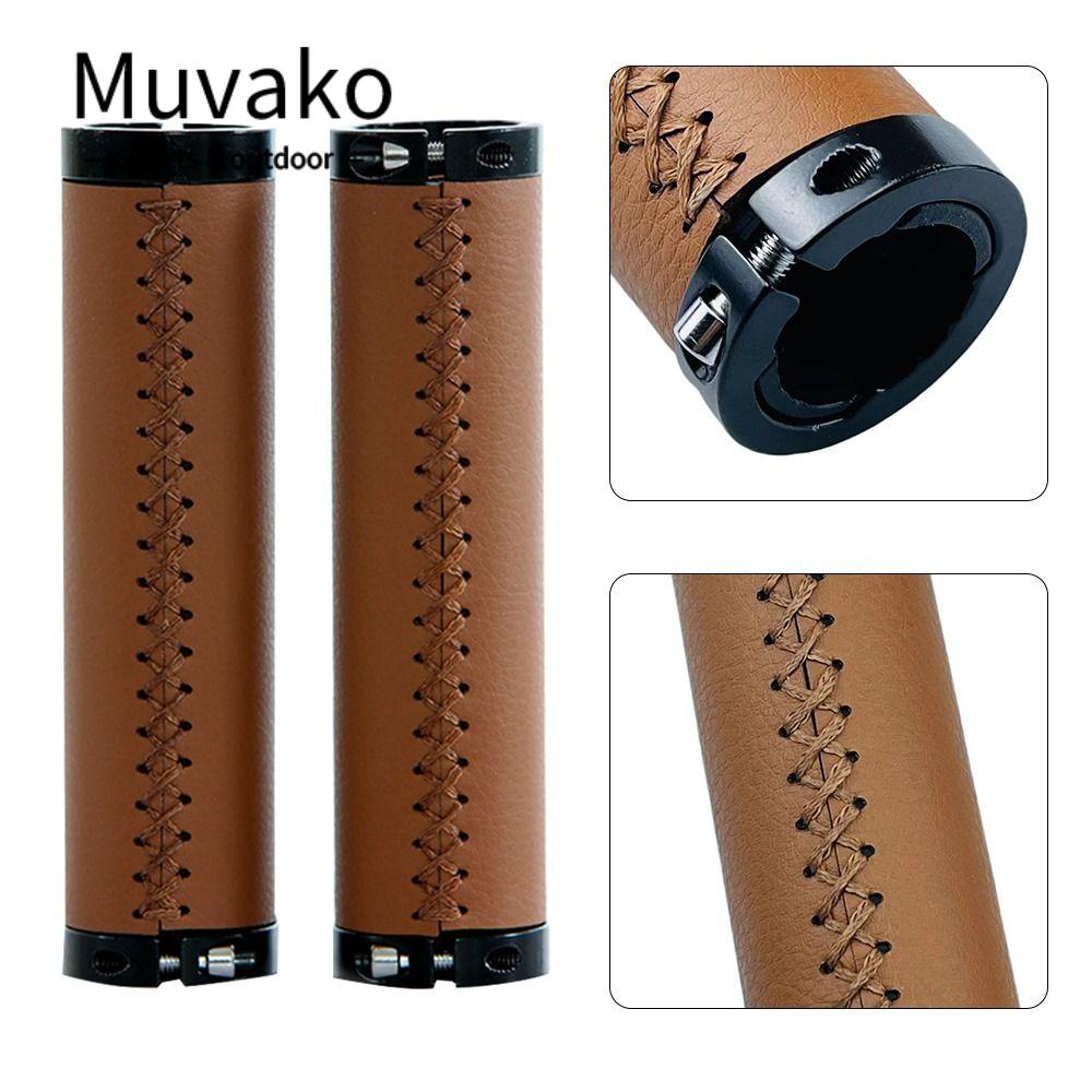 MUVAKO Bọc Tay Lái Xe Scooter Điện Hấp Thụ Sốc Chống Trượt