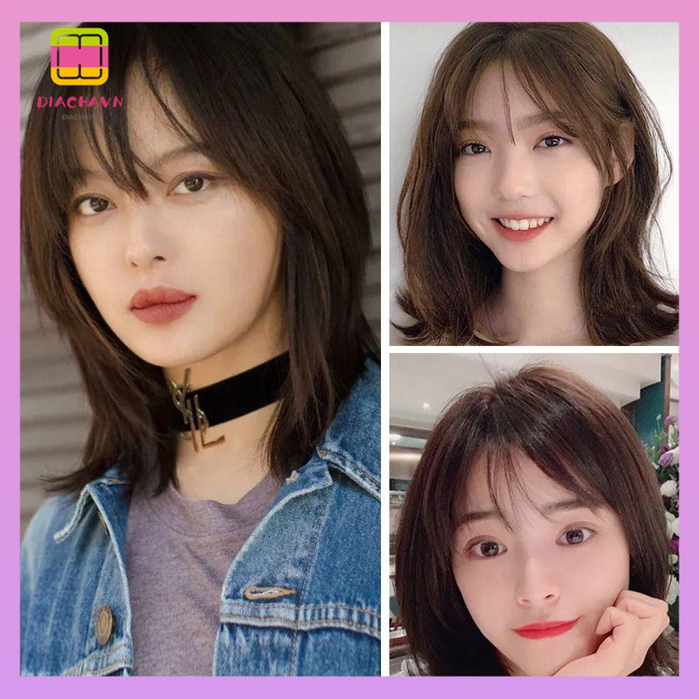 Bộ Tóc Giả 3D Toàn Phần Chịu Nhiệt Tự Nhiên