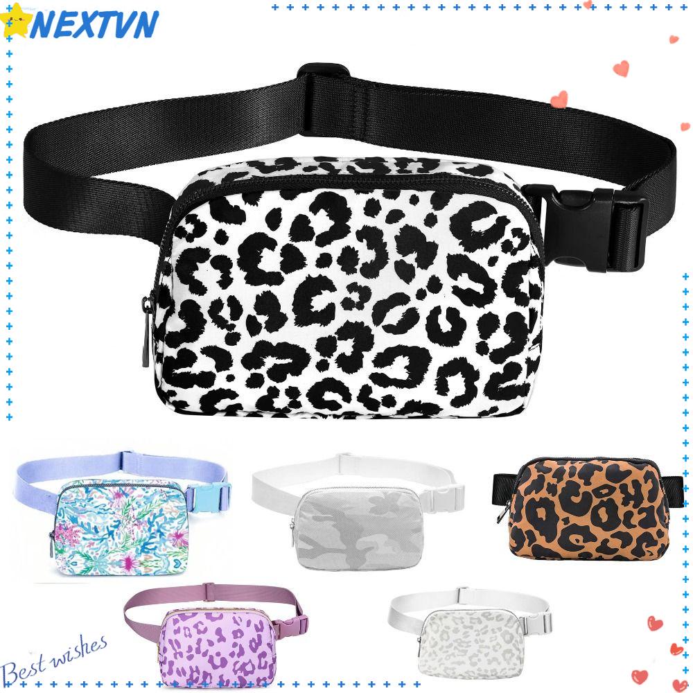 NEXTVN Túi Đeo Chéo Ngực / Thắt Lưng Bằng Nylon Chống Nước Có Khóa Kéo Có Thể Điều Chỉnh Kích Thước