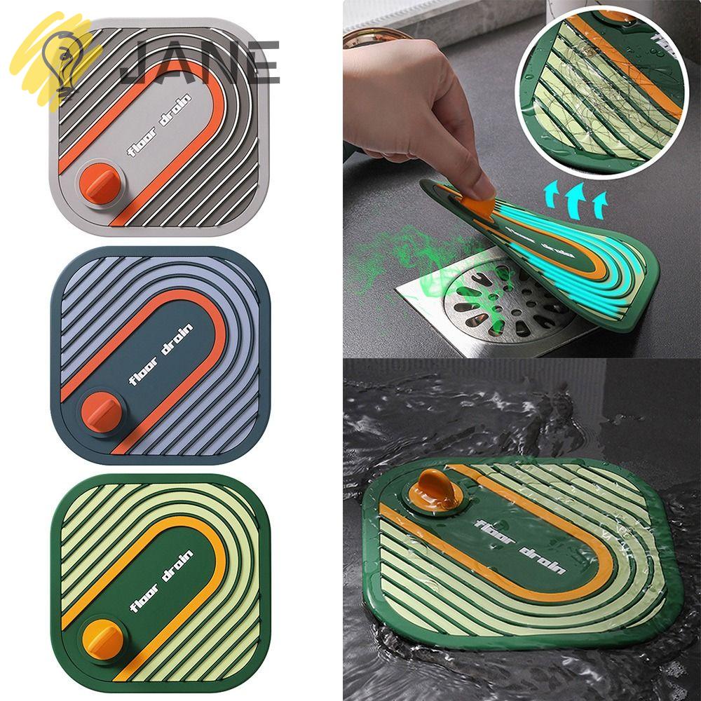JANE Nắp Đậy Cống Thoát Nước Sàn Nhà Bằng Silicone Chống Rò Rỉ Tiện Dụng