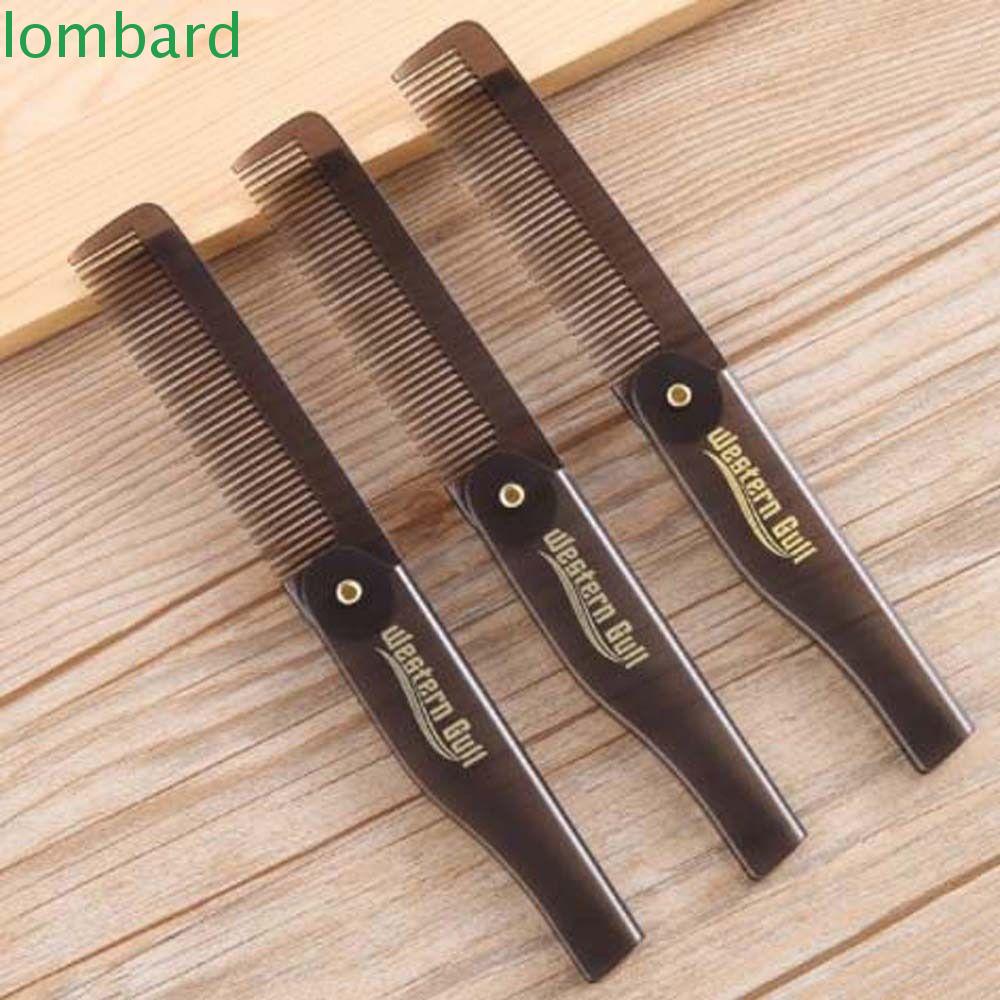 LOMBARD Lược Gấp Chải Râu Kích Thước Bỏ Túi Tiện Dụng