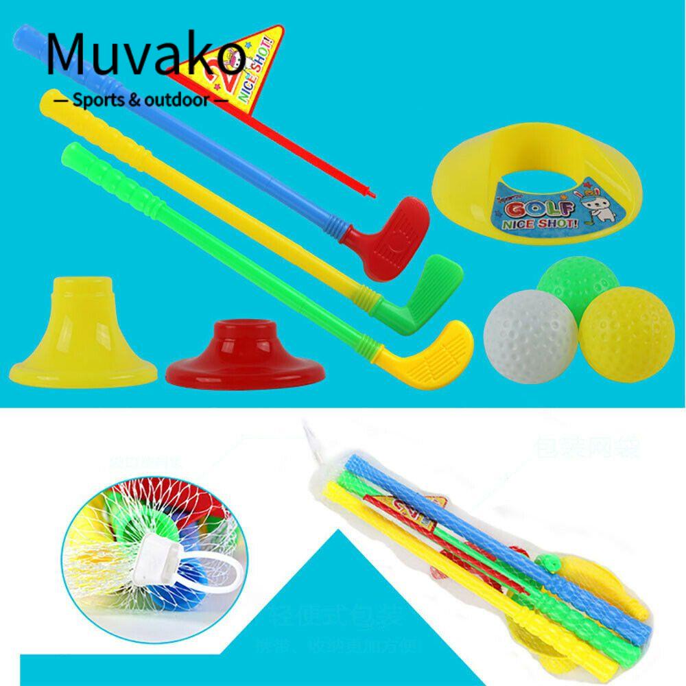 MUVAKO Set 9 Gậy Đánh Golf Có Lỗ Siêu Bền Tiện Dụng