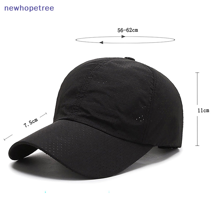 Mũ Lưỡi Trai Đục Lỗ Thoáng Khí Phong Cách Thể Thao Cho Nam Và Nữ