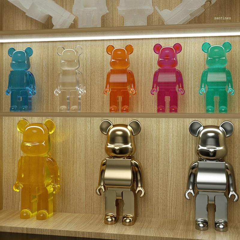 Khuôn Silicone Tạo Hình Làm Xà Phòng Hình Gấu 3D