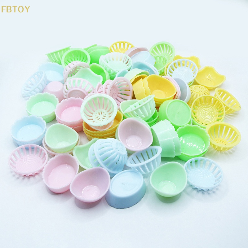 Set 5 Rổ Đựng Trái Cây Mini Trang Trí Nhà Búp Bê