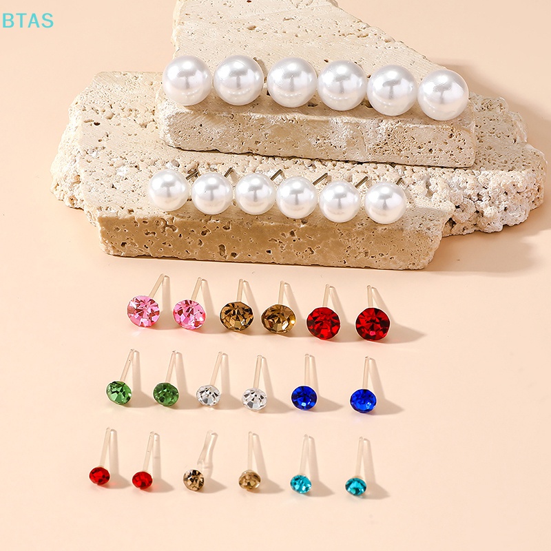 Bông Tai Đính Ngọc Trai Thời Trang Dành Cho Nữ