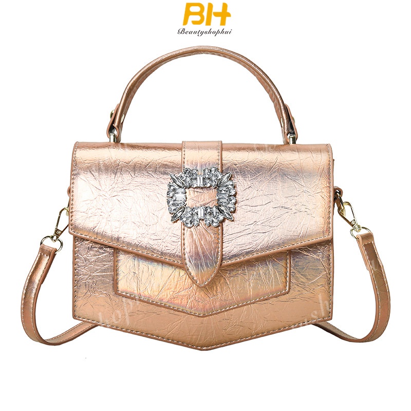 Túi Đeo Chéo Da Bóng Thời Trang 2023 Dành Cho Nữ