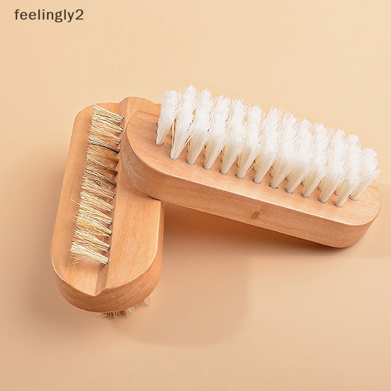 Bàn Chải Chà Rửa Móng Tay Hai Mặt Tự Nhiên