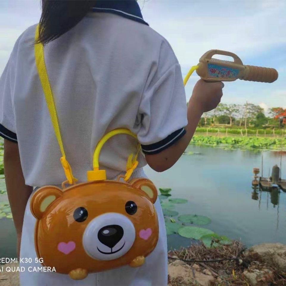 Balo Đi Biển Họa Tiết Hoạt Hình Có Súng Phun Nước Dành Cho Trẻ Em