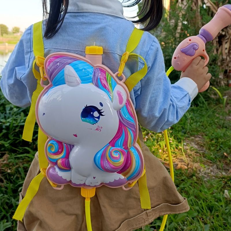 Balo Đi Biển Họa Tiết Hoạt Hình Có Súng Phun Nước Dành Cho Trẻ Em