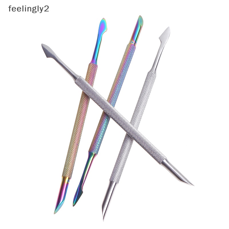 Bộ Dụng Cụ Chăm Sóc Móng Hai Đầu Bằng Thép Không Gỉ