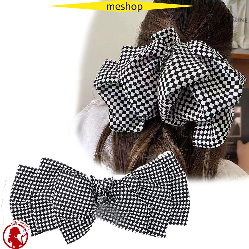 ME Kẹp Nơ Màu Đen Tạo Kiểu Tóc Thời Trang Cho Nữ