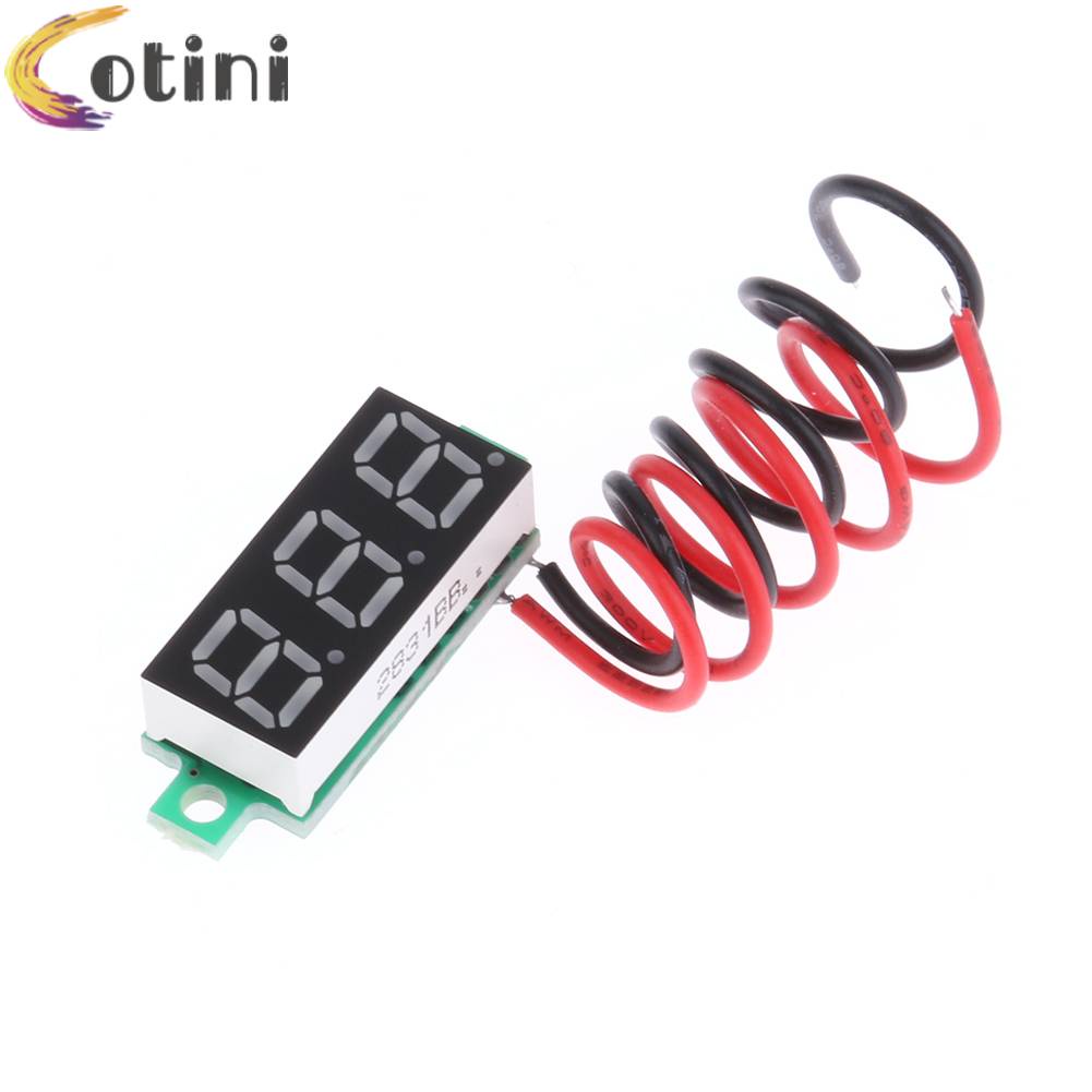 Vôn Kế Điện Tử Mini 0.28inch DC2.5-30V