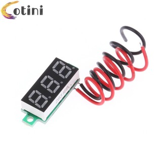 Vôn Kế Điện Tử Mini 0.28inch DC2.5-30V
