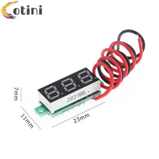 Vôn Kế Điện Tử Mini 0.28inch DC2.5-30V