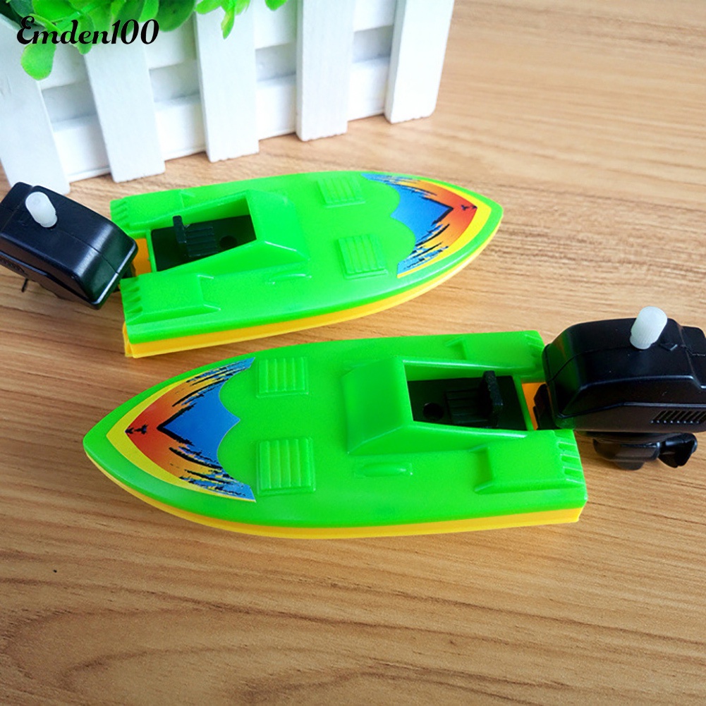[EMDEN] Đồ Chơi Thuyền Xoay Gió Bằng Nhựa Cho Bé Khi Tắm Mùa Hè