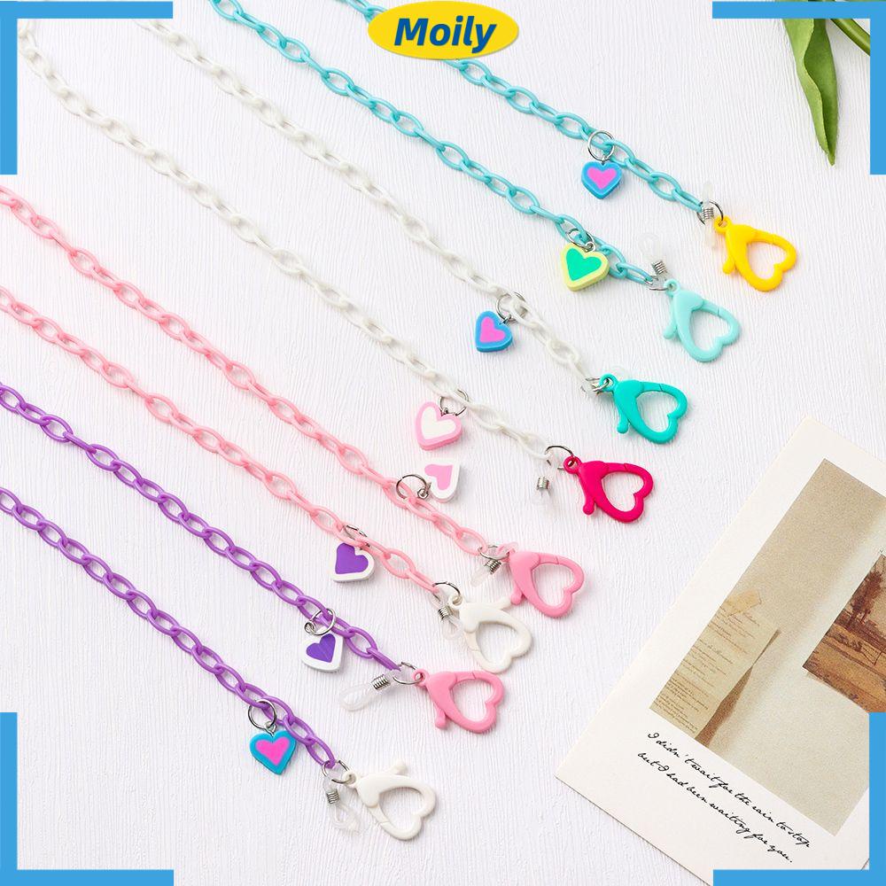 MOILYVN Dây Đeo Giữ Mắt Kính Chất Liệu Acrylic Cho Bé