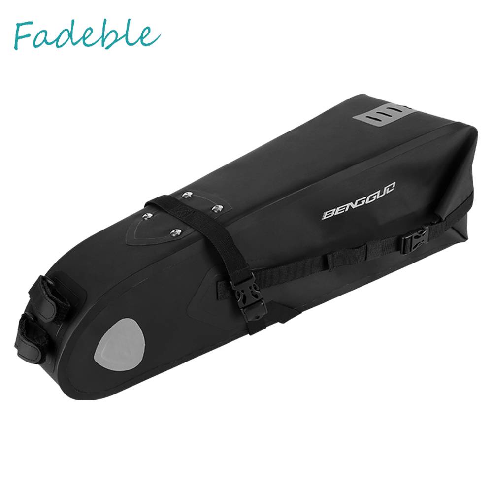 Túi Đựng Đồ Gắn Yên Sau Xe Đạp Leo Núi Gấp Gọn Dung Tích Lớn 10L