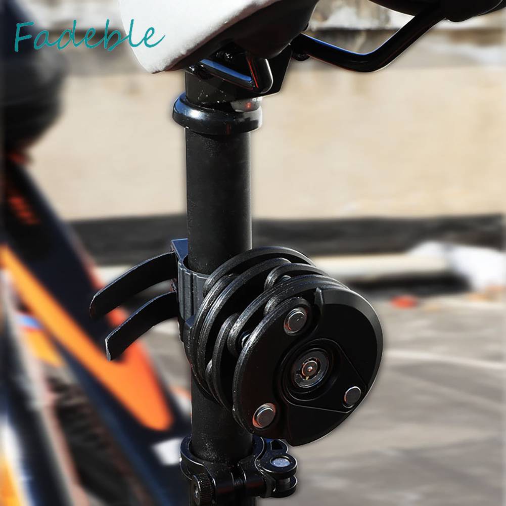 Dây Xích Khóa Xe Đạp / Xe Máy Bằng Hợp Kim Thép Cao Cấp