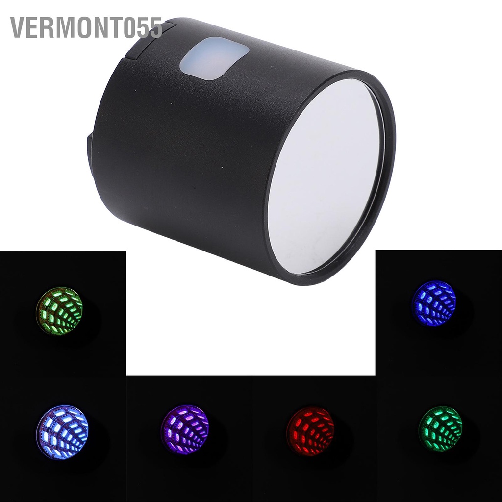 Vermont055 Đèn Hậu Xe Đạp USB Chống Thấm Nước LED Màu Cảnh Báo