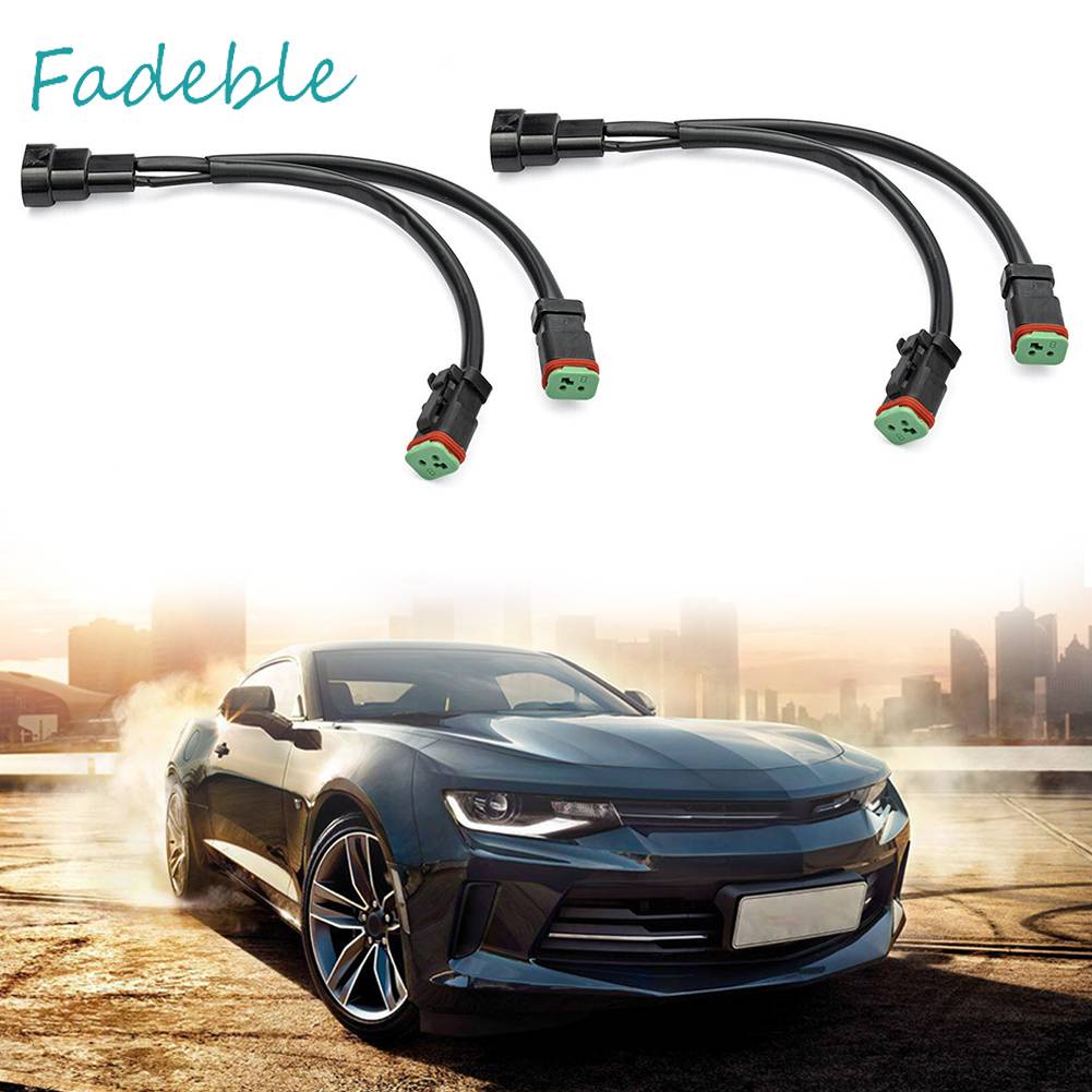 Đầu Nối Đèn Pha 9005 9006 H10 Sang Deutsch DT 12V Chất Lượng Cao