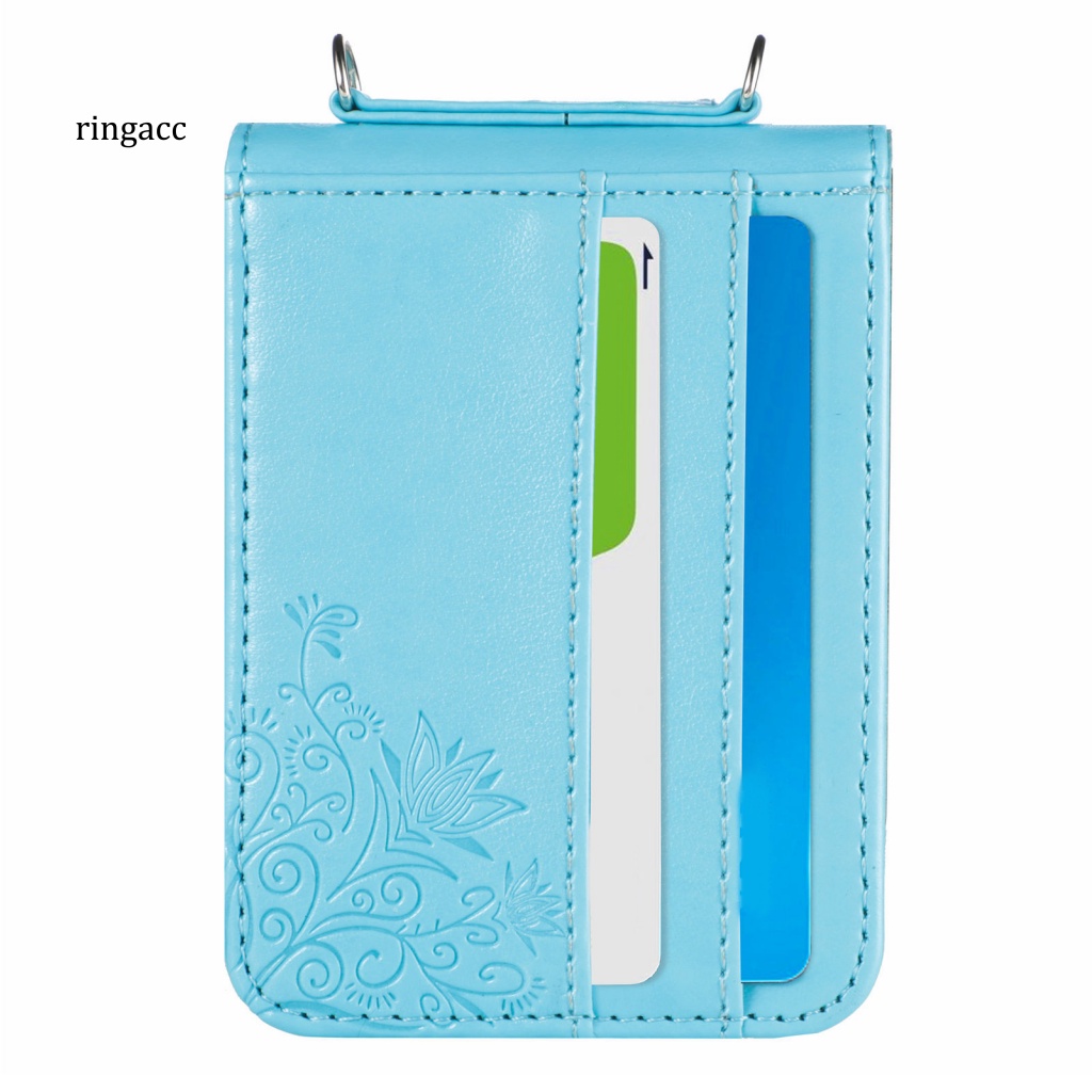 Ốp Điện Thoại Siêu Mỏng Có Ngăn Đựng Thẻ Và Dây Đeo Dài Cho Samsung Z Flip 3