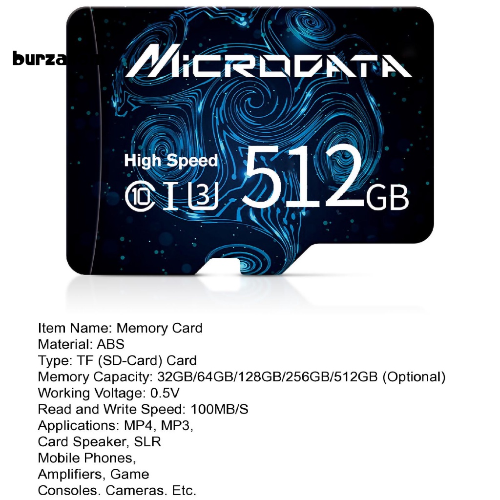 Thẻ Lưu Trữ Phích Cắm Bur Cho Máy Ảnh SD-Card