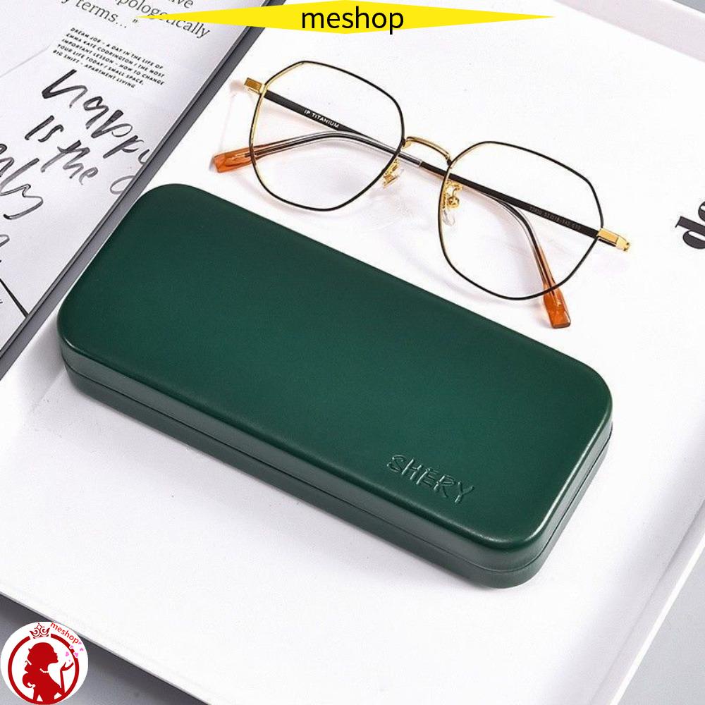 ME Hộp Đựng Mắt Kính Dạng Nén Bằng Kim Loại Chống Bụi Dễ Phối Đồ