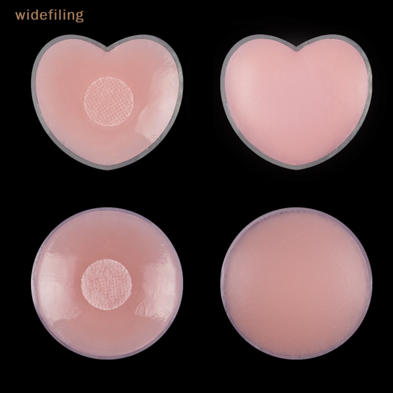 1 Cặp Miếng Dán Ngực Silicone Vô Hình Tái Sử Dụng Được Cho Nữ