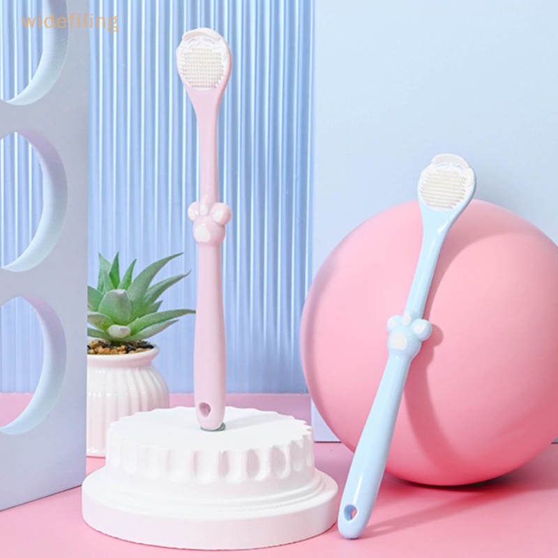 Bàn Chải Làm Sạch Lưỡi Hình Dấu Chân Mèo