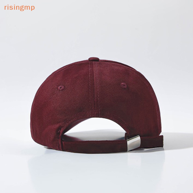 Mũ Lưỡi Trai Màu Trơn Thêu Chữ Phong Cách Hiphop Đường Phố Cho Nam Và Nữ