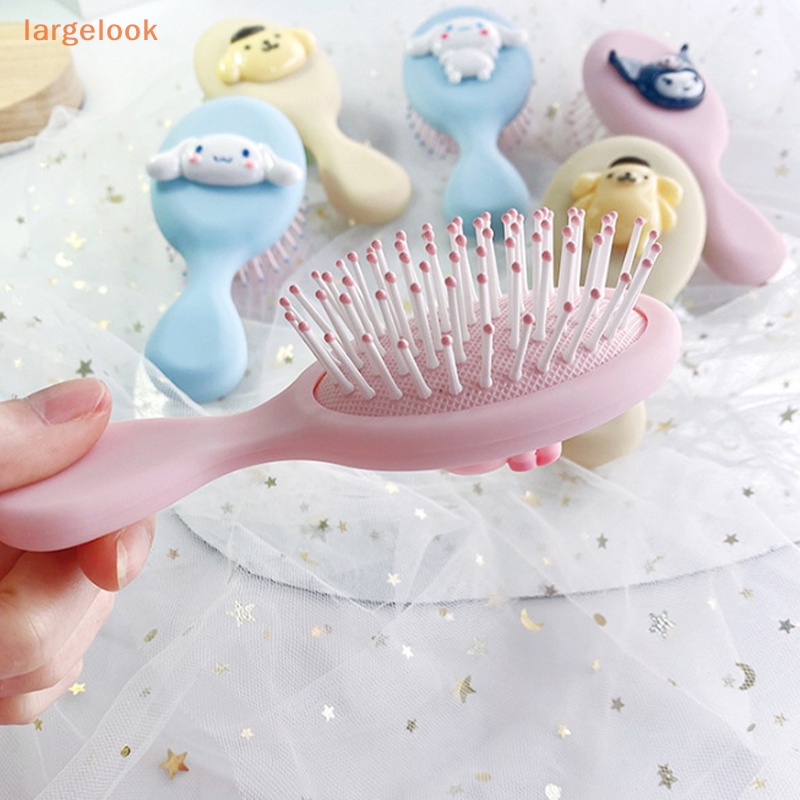 [Lớnlook] Lược Đệm Khí Họa Tiết Hoạt Hình Cinnamon Tạo Kiểu Tóc Dễ Thương Làm Quà Tặng Sinh Nhật Màu Hồng Xanh