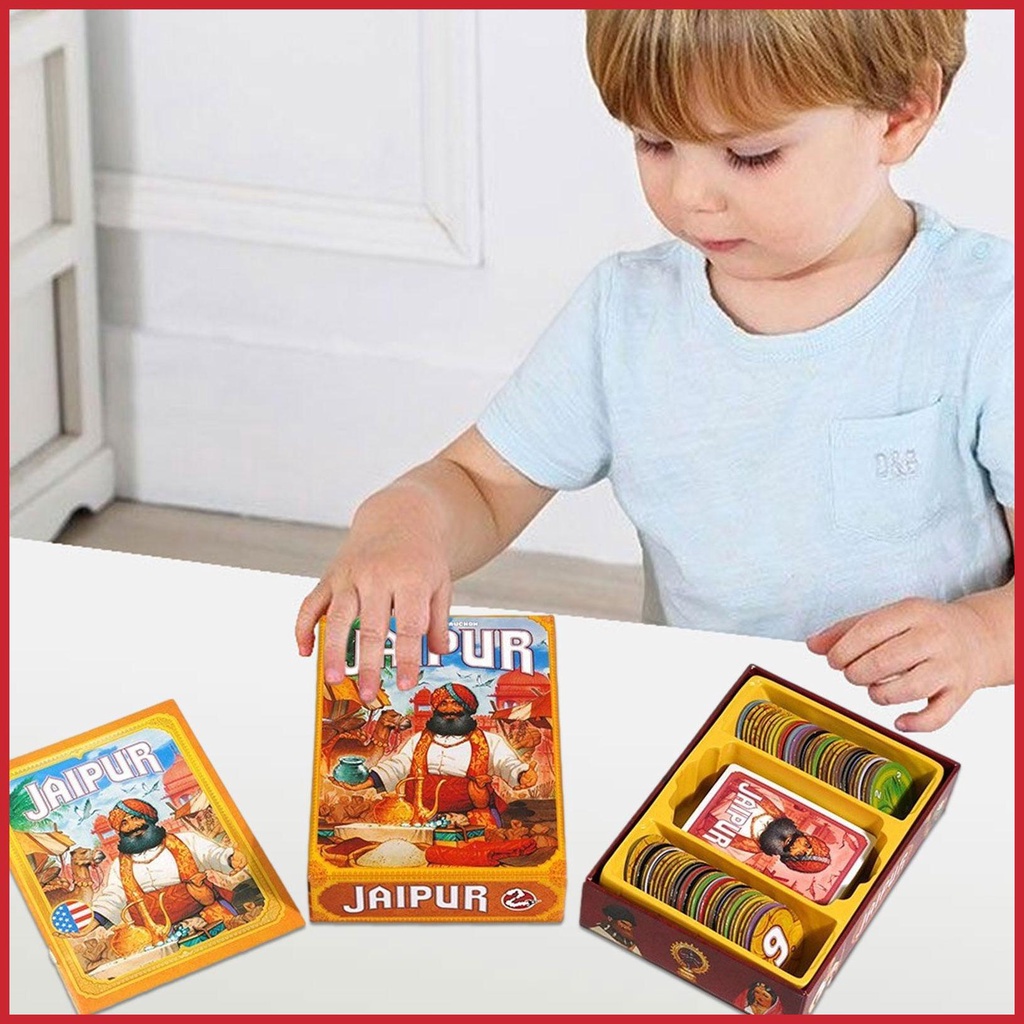 Bộ Trò Chơi Board Game Jaipur Cho Gia Đình