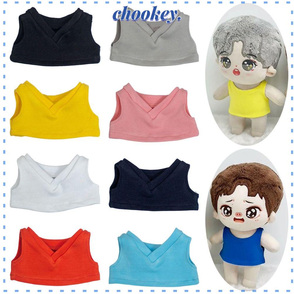 CHOOKEY Áo Nỉ 8 Màu Xinh Xắn Cho Búp Bê 15cm