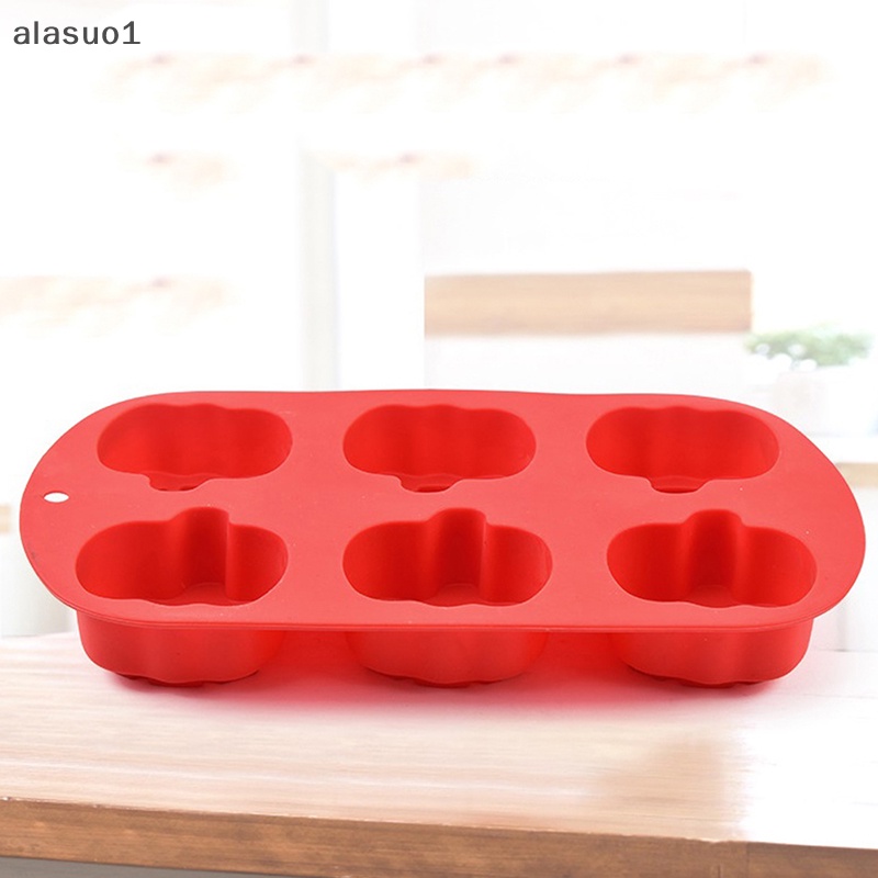 Khuôn Silicon Làm Bánh Kẹo Hình Bí Ngô Halloween Diy