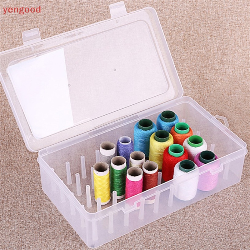 Hộp Đựng 42 Cuộn Chỉ May Vá Thủ Công Tiện Dụng